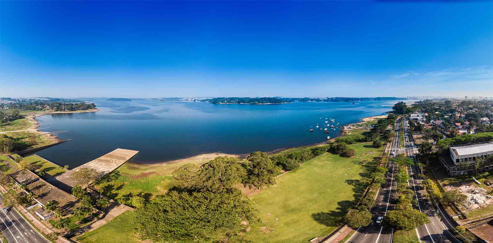 Represa de Guarapiranga.