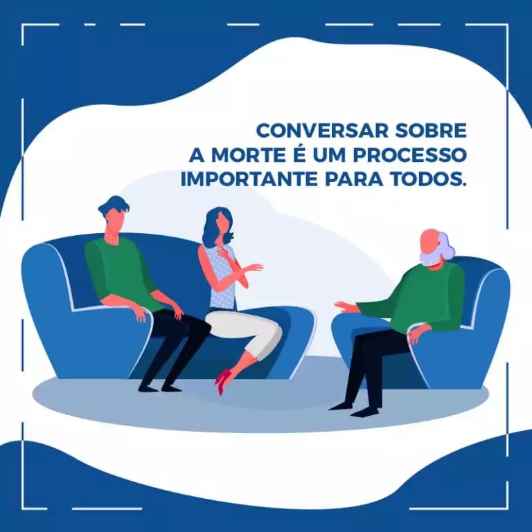 conversar sobre a morte
