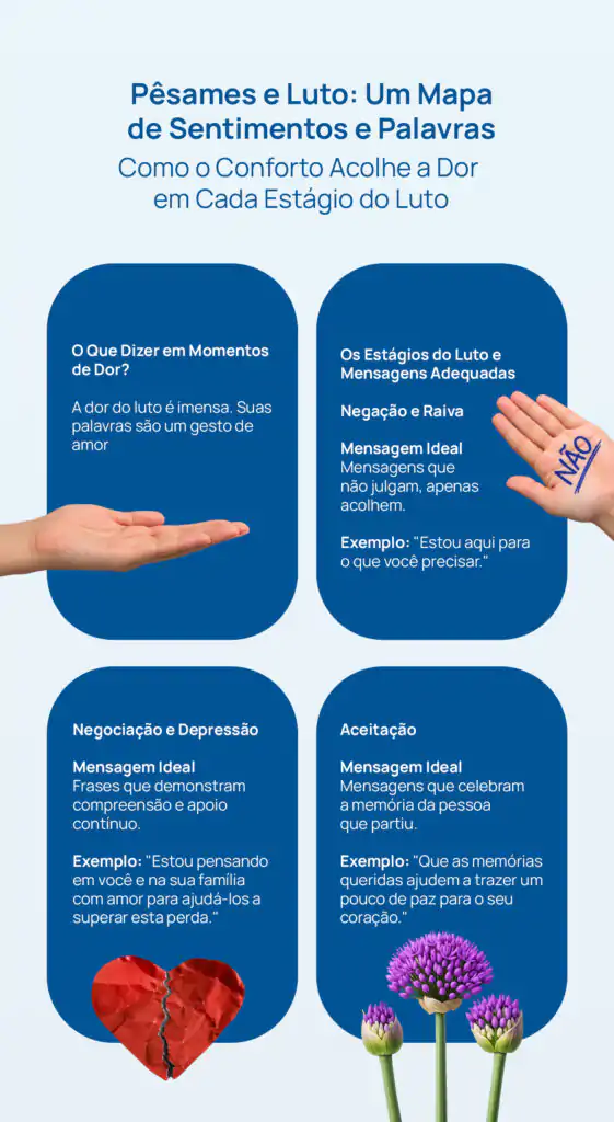 33 Mensagens de pêsames